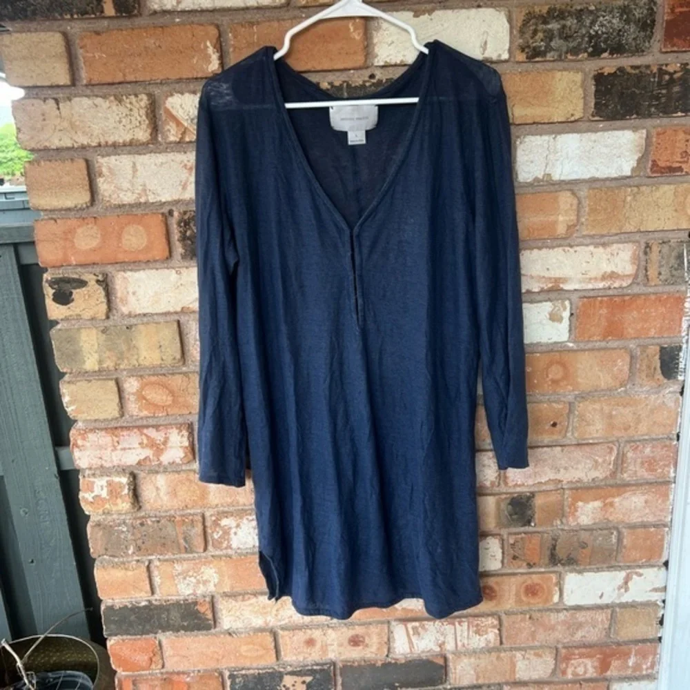 Brochu Walker Linen Tunic Dress